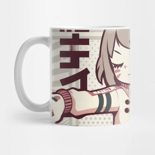 Otaku Nekomimi Girl - Kawaii Anime T-Shirt Design Mug